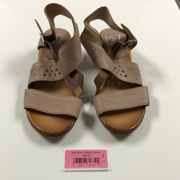Miz Mooz Shoes - Miz Mooz leather heeled sandals 37 euro =6.5-7 USA